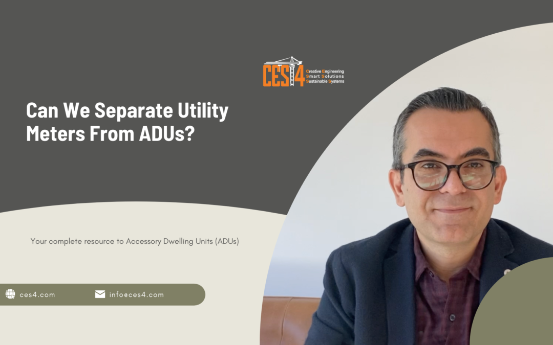 Pedram Zohrevand Answers: Can We Separate Utility Meters From ADUs